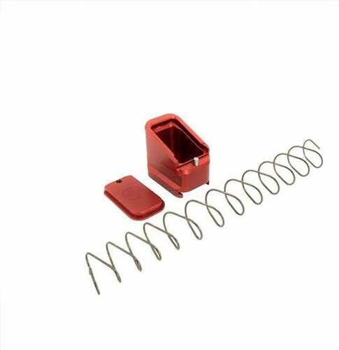 Shield Arms CZ P10C/P07 +5/4 Mag Extension Red